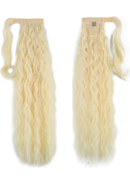 Bağlamalı Kabarık Dalgalı At Kuyruğu / Açık Platin fiyatları