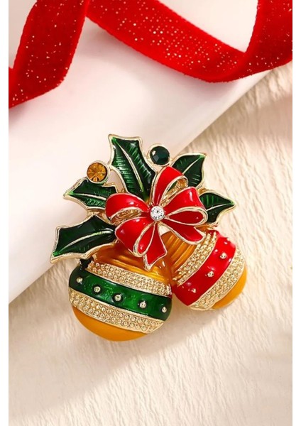 Yılbaşı Süsleri Renkli Yaka Iğnesi Broş fiyatları