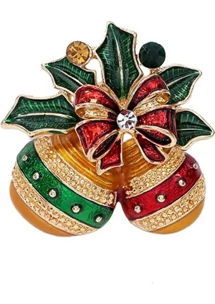 Yılbaşı Süsleri Renkli Yaka Iğnesi Broş modelleri