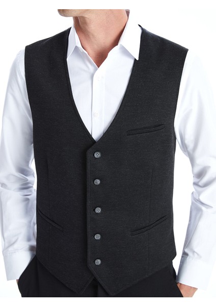 Yeni Sezon Dar Kalıp Erkek Klasik Yelek modelleri