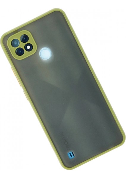 Realme C21 Kılıf Montreal Silikon Kapak - Açık Yeşil (K95) fiyatları