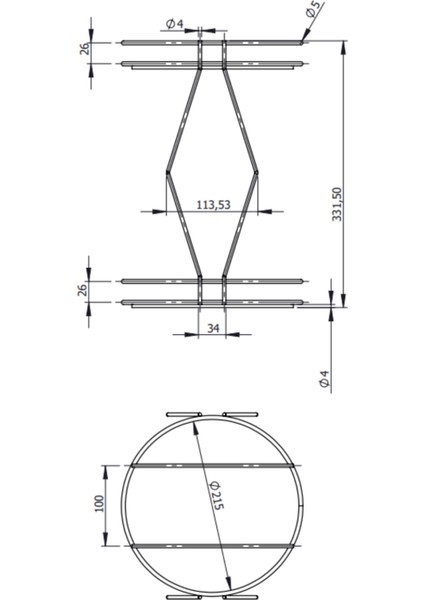 Siyah Iki Katlı Parfüm, Takı ve Kozmetik Düzenleyici Şık Banyo Organizeri, Pleksili modelleri