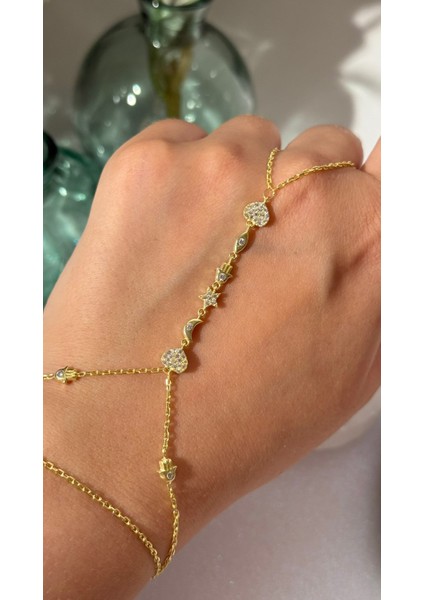 Kalp Yıldız Ay Hz. Fatmanın Eli ve Nazar Göz Sembollü Şahmeran modelleri