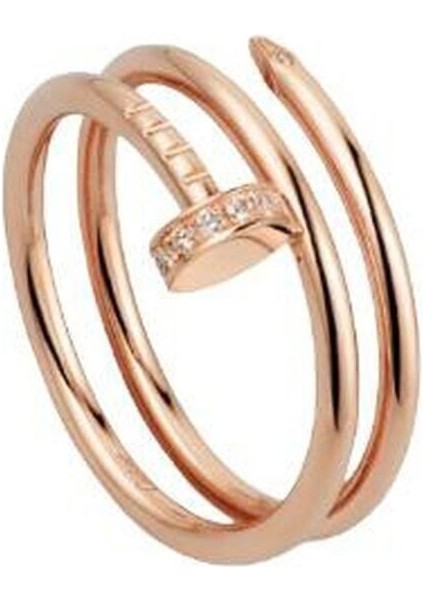 Özel Tasarım 3'lü Taşsız Model Çivi Yüzük Yüksek Kalite Üretim 925 Ayar Gümüş