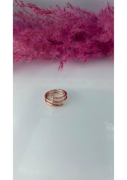 Özel Tasarım 3'lü Taşsız Model Çivi Yüzük Yüksek Kalite Üretim 925 Ayar Gümüş fırsatları