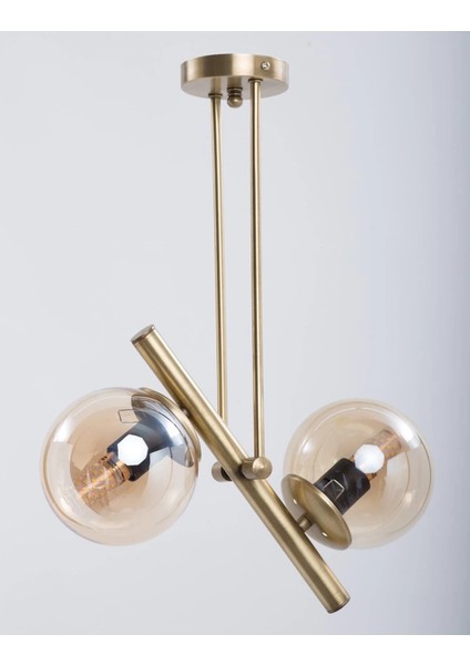 Libya Eskitme Kaplama Bal Camlı Salon Avize