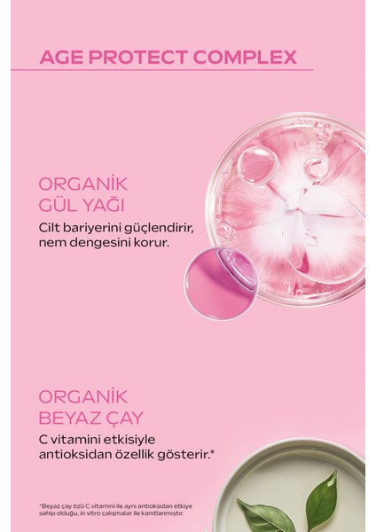 Gül Özlü Nemlendirici ve Kırışıklık Karşıtı Gece Bakım Kremi 40ML modelleri