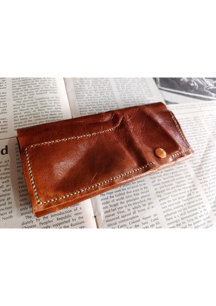 Gerçek Deri Tamamen El Emeği Özel Kalemleriniz Için Kalemlik Kalemkutu (8*18CM ) NLU13