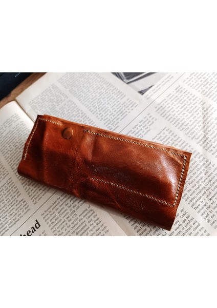 Gerçek Deri Tamamen El Emeği Özel Kalemleriniz Için Kalemlik Kalemkutu (8*18CM ) NLU13 fiyatları