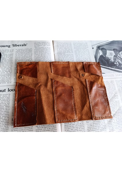 Gerçek Deri Tamamen El Emeği Özel Kalemleriniz Için Kalemlik Kalemkutu (8*18CM ) NLU13 modelleri