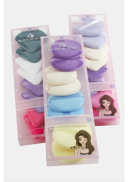 Moda Beauty 8 Adet Pudra Süngeri