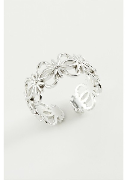 Çiçek Metal Yüzük