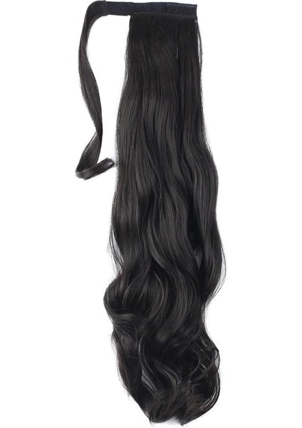 Bağlamalı Dalgalı At Kuyruğu / Kahverengi modelleri