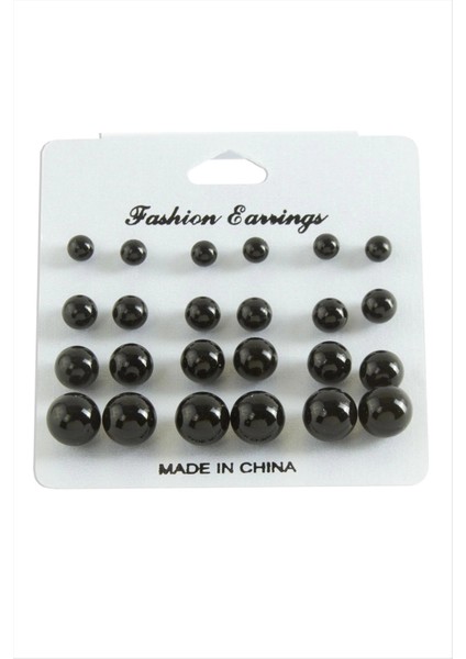 Kartlı Inci Küpe 30 Adet