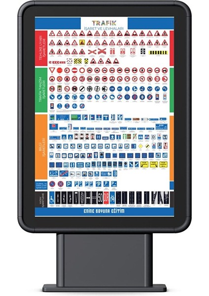 Trafik Işaretleri Afişi (Trafik Işaretleri Poster) fırsatları