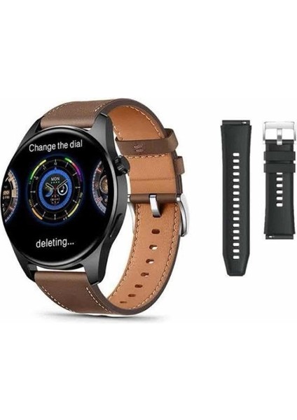 Yeni Nesil Akıllı Saat 1.5 Inç Amoled Ekran Çağrı Cevaplayabilen - N052J365-M08052 modelleri