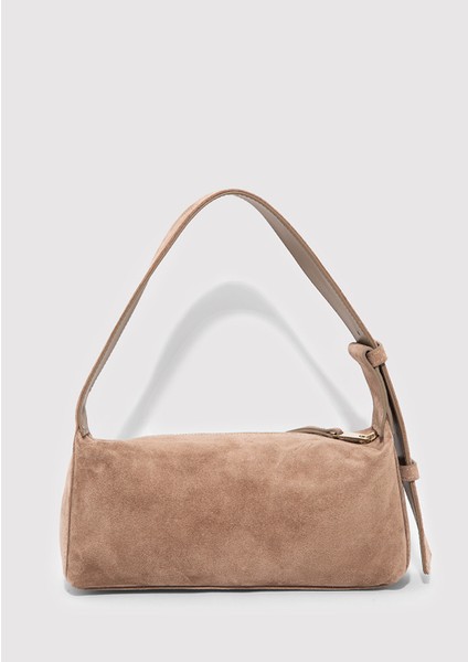 Süet Deri Kahverengi Kol Çantası 1913697-70367 modelleri