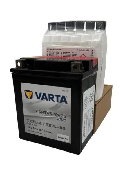 Honda NX 500 Varta Akü