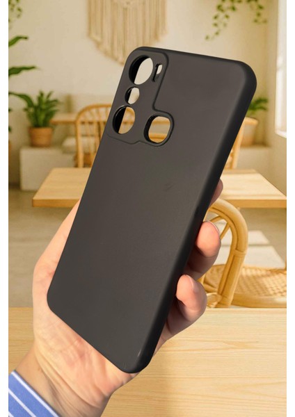 Infinix Hot 20i Uyumlu Silikon Darbe Emici Klasik Korumalı Rubber Kılıf modelleri