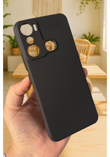 Infinix Hot 20i Uyumlu Silikon Darbe Emici Klasik Korumalı Rubber Kılıf fırsatları