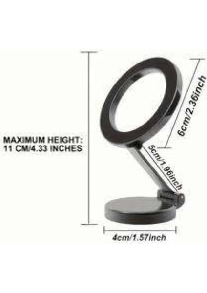 Araç Içi Telefon Tutucu Ios Uyumlu Magsafe Manyetik Mıknatıslı - T797G050-Z89797 fırsatları