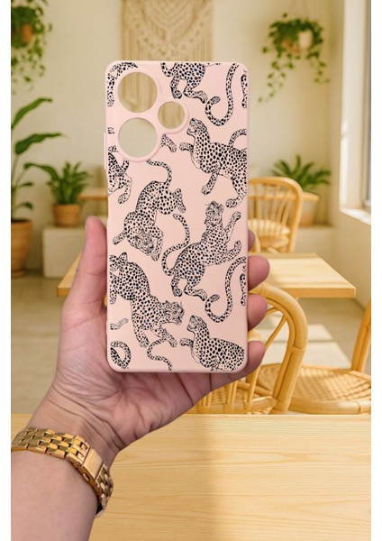 Infinix Hot 30 -Leopar Desenli Silikon Darbe Emici Klasik Korumalı Rubber Kılıf fiyatları