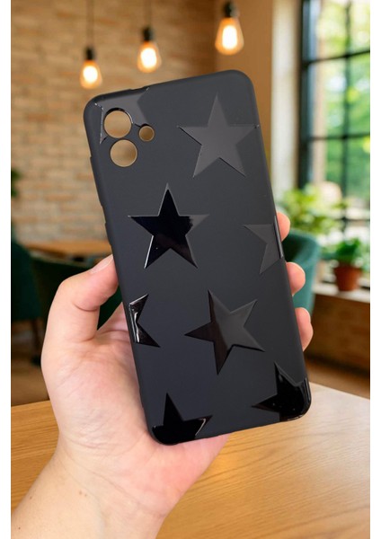 Samsung Galaxy A04 - Star Silikon Darbe Emici Klasik Korumalı Rubber Kılıf