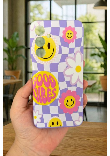 Samsung Galaxy A25 Uyumlu Good Vibes Silikon Darbe Emici Klasik Korumalı Rubber Kılıf fiyatları