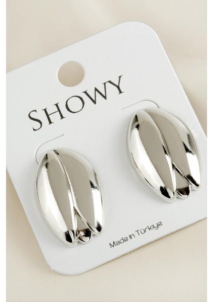 Badem Yeni Sezon Metal Küpe