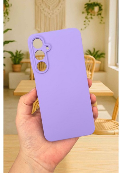 Samsung Galaxy A55 - Silikon Darbe Emici Klasik Korumalı Rubber Kılıf