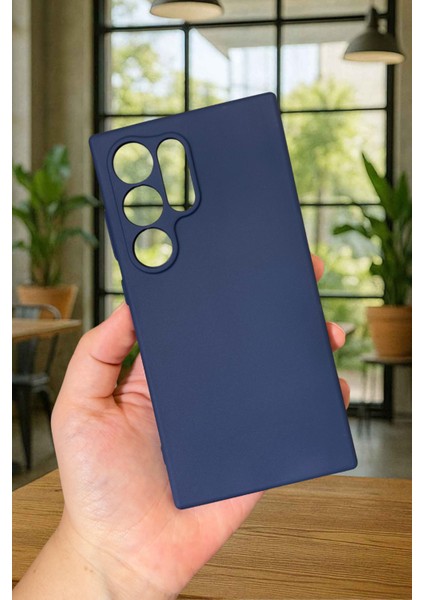 Samsung Galaxy S24 Ultra Silikon Darbe Emici Klasik Korumalı Rubber Kılıf