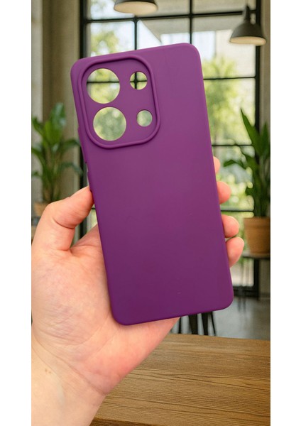 Xiaomi Redmi Note 13 4g Uyumlu Silikon Darbe Emici Klasik Korumalı Rubber Kılıf
