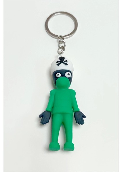 Kuru Kafa Silikon Anahtarlık