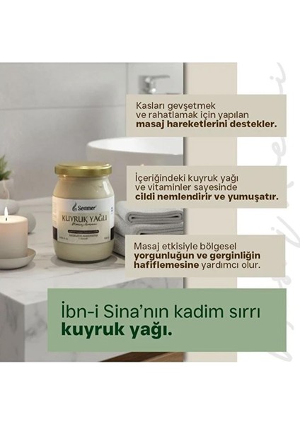 Kuyruk Yağı Masaj Kremi 180 ml 2 Adet fiyatları
