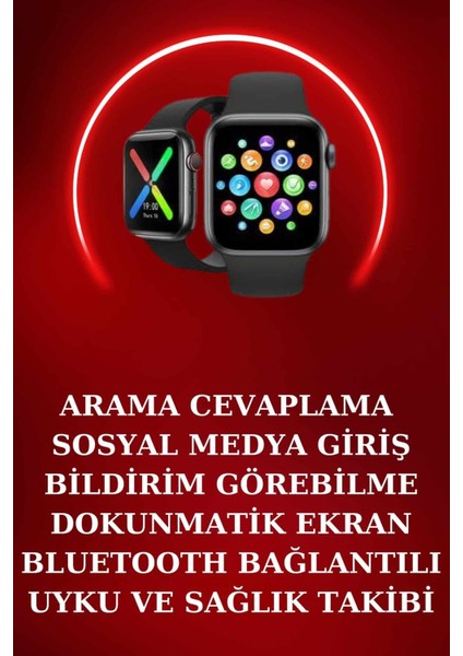 Yeni Nesil Akıllı Saat ve Ucuz Kaliteli Bluetooth Kablosuz Kulaklık Amoled Ekran - M080R828-K970 fiyatları