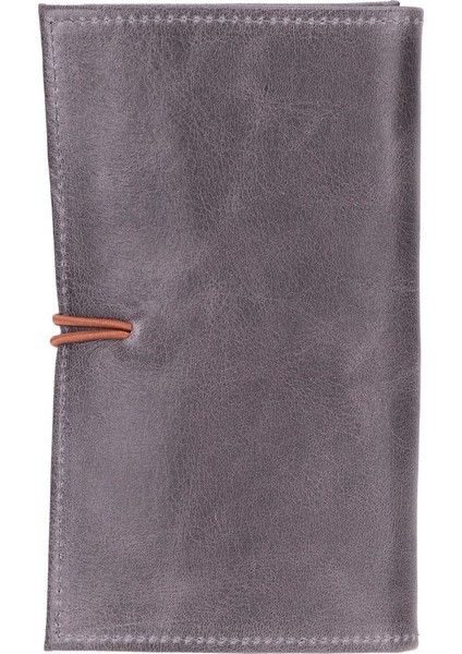 Deri Kablo Aksesuar Taşıma Çantası Antik Gri modelleri