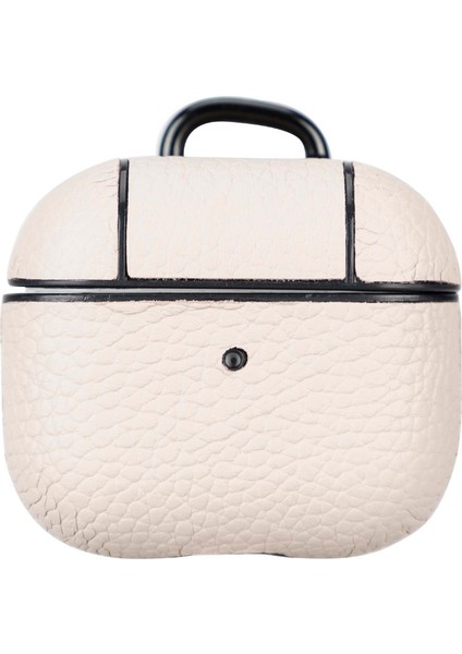 Apple Airpods 3.nesil Uyumlu Deri Kılıf Juni Erc3 Bej fiyatları