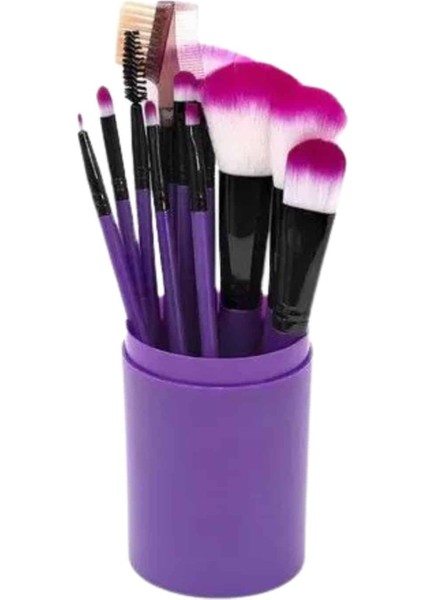 12 Parça Yumuşak Uçlu Makyaj Fırça Set-Göz ve Yüz Makyajı Için Fırça Set - M577B516-N30 fiyatları