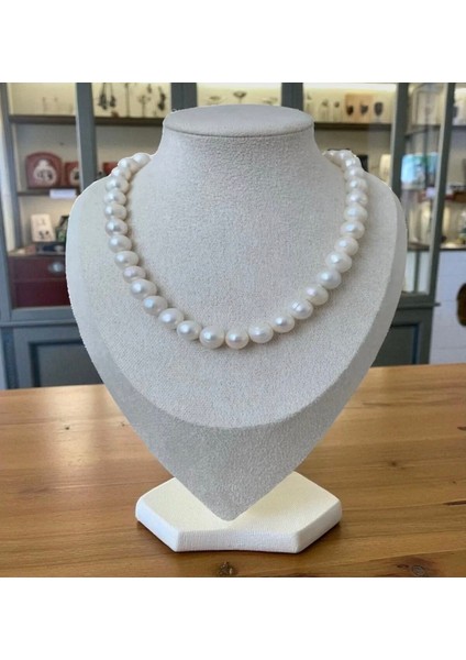 Sertifikalı Paslanmaz Çelik Doğal 10MM Inci Kolye Bileklik Set fiyatları