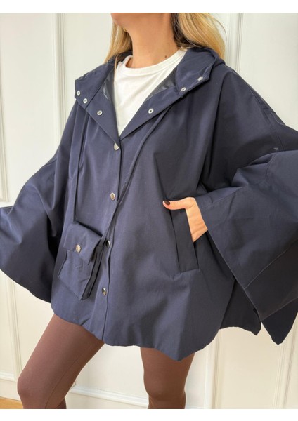 Lacivert Çantalı Panço