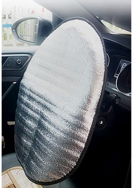 Araba Oto Araç Direksiyon Güneş Koruma Kılıfı Güneşliği Güneşlik Torpido Konsol Beyin Koruyucu Örtü