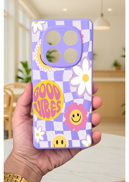 Xiaomi Redmi Note 14 Pro 4g-Good Vibes Silikon Darbe Emici Klasik Korumalı Rubber Kılıf fiyatları