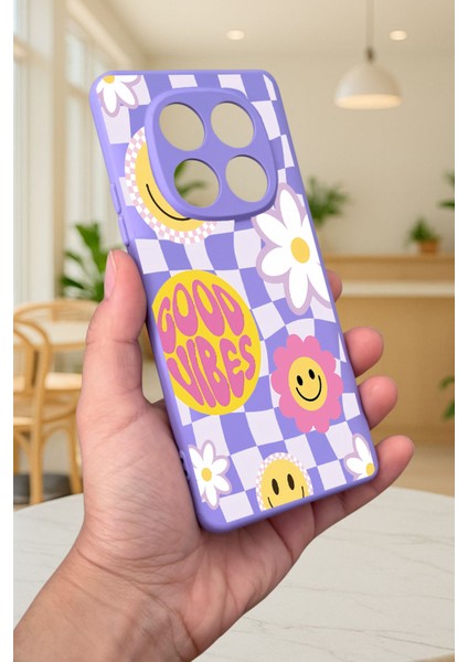 Xiaomi Redmi Note 14 Pro 4g-Good Vibes Silikon Darbe Emici Klasik Korumalı Rubber Kılıf modelleri