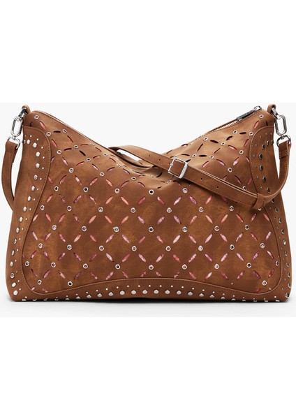 Kahve Kadın Çapraz Çanta 25WAXPB56011