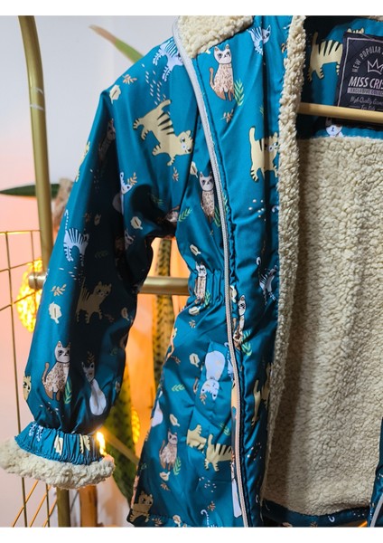 Kız Çocuk Mont Kışlık Spor Içi Mifyonlu Kapüşonlu &kaban & Parka, !!! Dar Kalıp