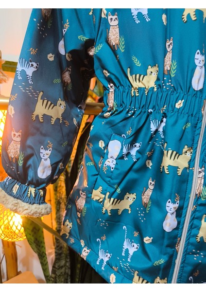 Kız Çocuk Mont Kışlık Spor Içi Mifyonlu Kapüşonlu &kaban & Parka, !!! Dar Kalıp