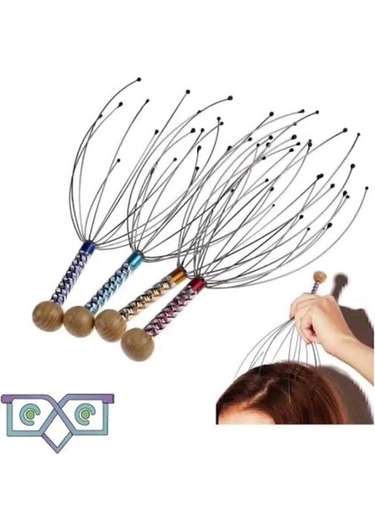 Rahatlatıcı Kafa Masaj Aleti – Saç Deriniz Için Ferahlatıcı Dokunuş (5 Adet)