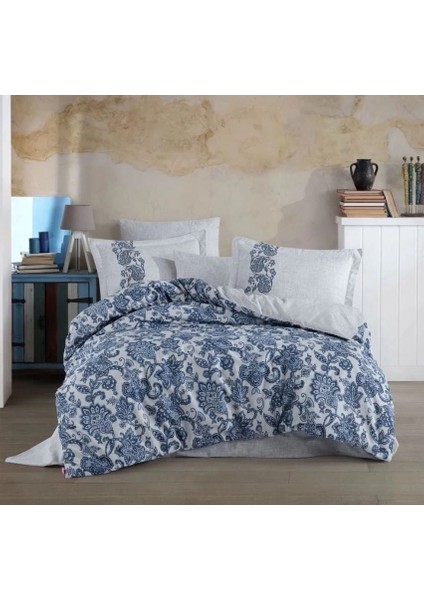 Hobby Çift Kişilik Ranforce Nevresim Takımı Elsa Lacivert fiyatları