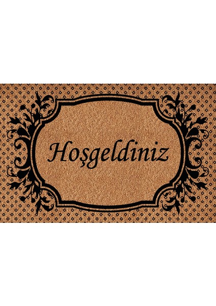 Dekoratif , Eğlenceli Dijital Baskı Kapı Önü Paspası - Paspas