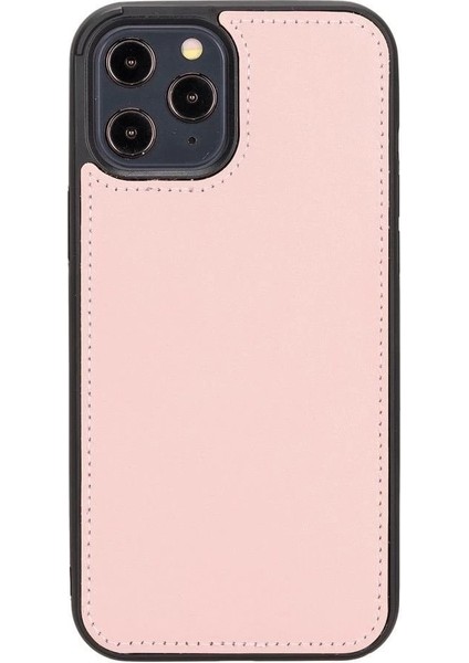 Apple iPhone 12 Pro Max Uyumlu Deri Cüzdanlı Kılıf Nu2 Pembe modelleri